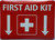 FIRST AID KIT Decal/STICKER