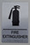 FIRE Extinguisher- Hpd Sign