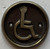 Cast Aluminum W.C DOB SIGN