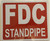 FDC STANDPIPE SIGN -