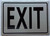 EXIT SAFETY SIGN