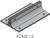 ALUMINIUM BRACKET FOR Two-Sided/Double sided Projecting, Corridor and Hallway SIGNAGE