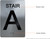 FLOOR NUMBER SIGNAGE Tactile Graphics Grade 2 Braille Text with raised letters aluminum, Safety SIGNAGE for Office, school Hospital, brush SILVER