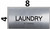Laundry Room Sign-Tactile Signs  Silver-Tactile Touch Braille Sign-Tactile Signs Laundry Room Sign-Tactile Signs  Silver-Tactile Touch Braille Sign-Tactile Signs