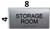 Storage Room Sign-Tactile Signs  Silver-Tactile Touch Braille Sign-Tactile Signs Storage Room Sign-Tactile Signs  Silver-Tactile Touch Braille Sign-Tactile Signs