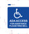 ada Access for Assistance Please Ring Bell   Sign