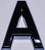 Apartment Number Sign/Mailbox Number Sign, Door Number Sign. Letter A