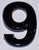 Apartment Number Sign/Mailbox Number Sign, Door Number Sign. Number 9