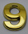 Apartment Number Sign/Mailbox Number Sign, Door Number Sign. Number 9