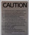 SPA Rules -"Caution SPA" BUILDING SIGN