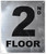 2nd Floor BUILDING SIGN