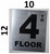 4th Floor DOB SIGN