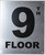 9TH Floor HPD SIGN