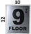 9TH Floor DOB SIGN