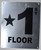 Star 1 Floor BUILDING SIGN