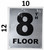 8TH Floor HPD SIGN