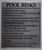 Pool Risks Sign