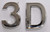 Apartment Number 3D Sign/Mailbox Number Sign, Door Number Sign.