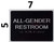 All Gender Restroom DOB SIGN -