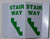 Stairway 3D Projection Sign/Stairway Hallway DOB SIGN