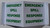 Emergency Spill Response Equipment 3D Projection Sign/Emergency Spill Response Equipment Hallway Sign