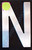 Aluminum Letter N Sign