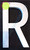 Aluminum Letter R SIGNAGE