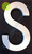 Aluminum Letter S DOB SIGN