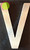 Aluminum Letter V BUILDING SIGN