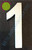 Aluminum Number 1 SIGNAGE
