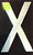 Aluminum Letter X HPD SIGN