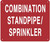 Combination Standpipe/Sprinkler  -  Signage
