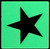 GLOW IN DARK STAR EMERGENCY MARKING SIGNAGE