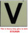 PHOTOLUMINESCENT DOOR NUMBER V HPD SIGN