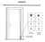 PHOTOLUMINESCENT DOOR NUMBER X HPD SIGN HEAVY DUTY / GLOW IN THE DARK "DOOR NUMBER" HPD SIGN HEAVY DUTY