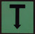 PHOTOLUMINESCENT DOWNWARD ARROW DOB SIGN HEAVY DUTY / GLOW IN THE DARK "DOWNWARDS ARROW" DOB SIGN HEAVY DUTY