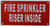 FIRE Sprinkler Riser Inside   Fire Department Sign