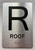 Floor number SIGNAGE with Raised letters/Image & Grade 2 Braille - Includes Red Adhesive pad for Easy Installation Floor number SIGNAGE with Raised letters/Image & Grade 2 Braille - Includes Red Adhesive pad for Easy Installation