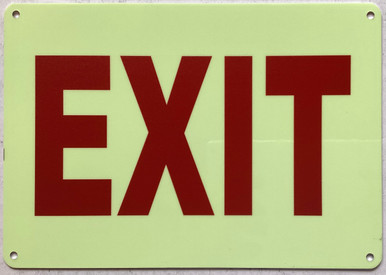 EXIT SIGN
