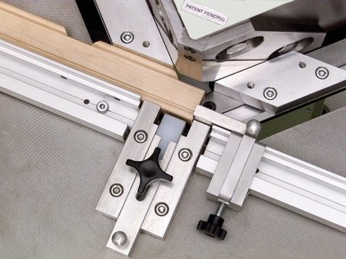 MORSO NFXL manual beaded faceframe notching machine