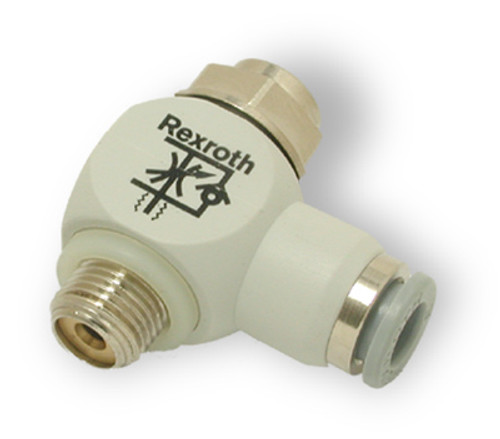 HP0821200193 Pneumatic Flow Control Valve - 1/8", male fitting, 4mm tubing HP0821200193 Pneumatic Flow Control Valve - 1/8", male fitting, 4mm tubing