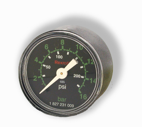 HP 1827231009 Pneumatic pressure gauge, small, for MU2-P machines HP 1827231009 Pneumatic pressure gauge, small, for MU2-P machines