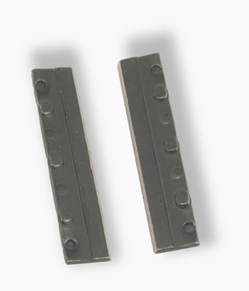 Precision machined, black steel plate to register knife in cutting head. 202 200 049-1
 Precision machined, black steel plate to register knife in cutting head. 202 200 049-1