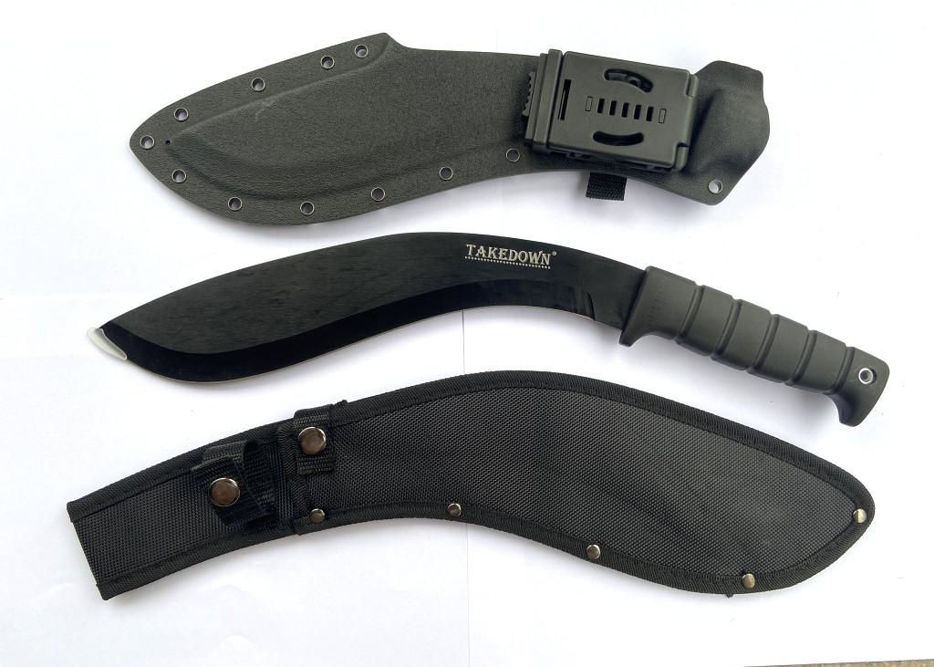 Super Heavy Duty Takedown® Machete W. Kydex case