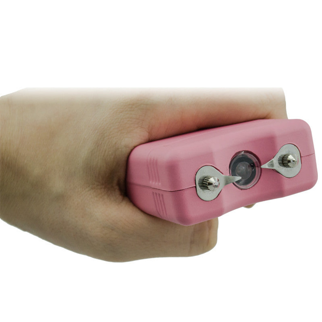 Jolt Multi Function Stun Gun Flashlight 86 Million Volt Stun Gun Pink