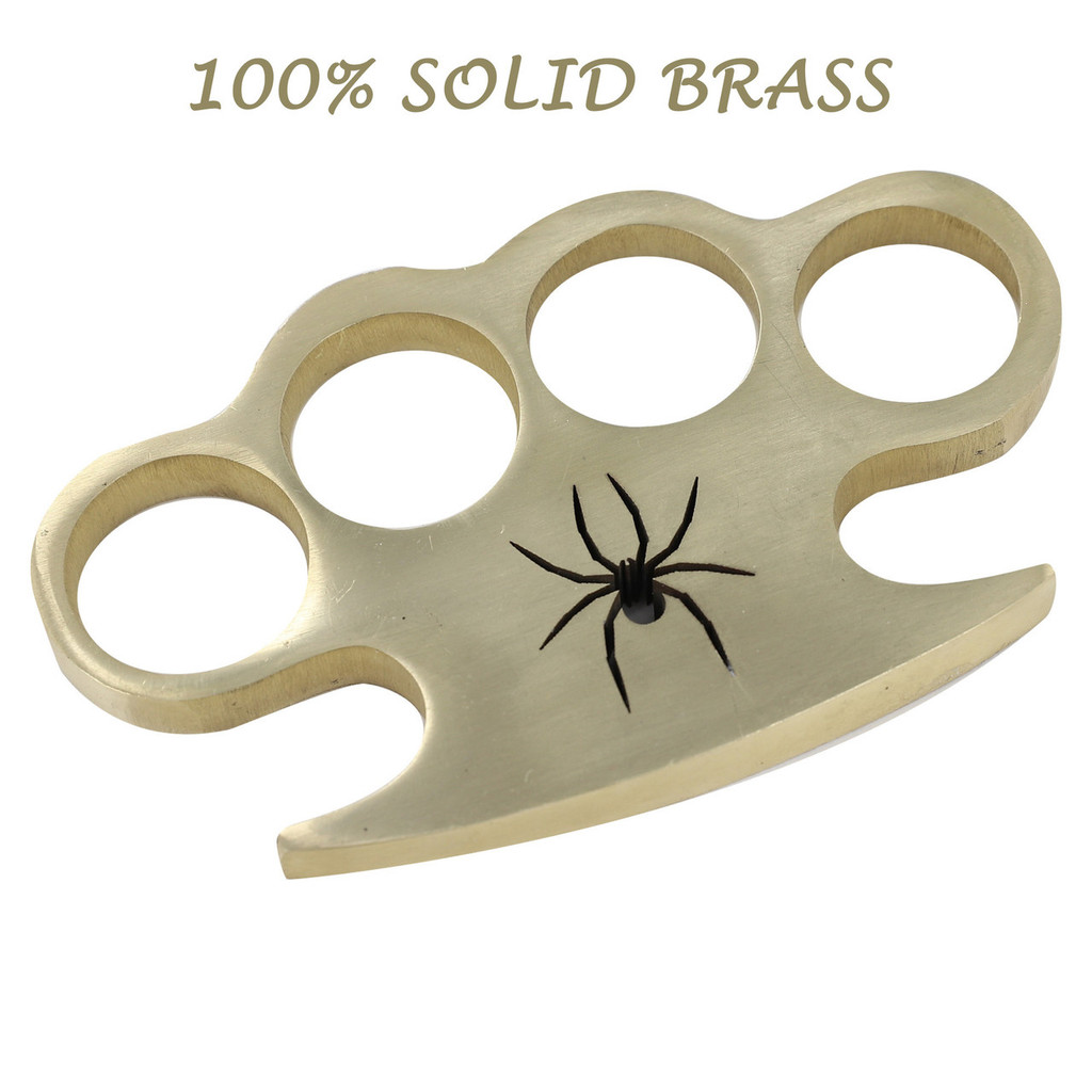 Arachnid Solid Brass Knuckle Paper Weight