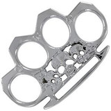 Life or Death Silver Brass Knuckles