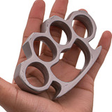 Steel Knuckle Duster Silver