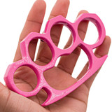 Steel Belt Buckle Knuckles - Pink