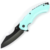 G. Sears Style Blade Spring Assisted Knife - Teal